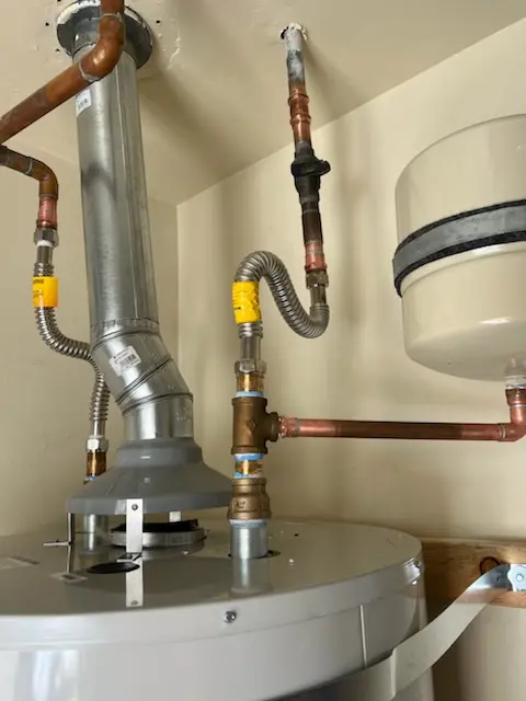 Water heater installation and plumbing repair in Faribault