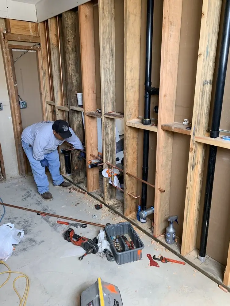 Commercial rough-in plumbing for Commercial Plumbing in Faribault